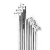 Rayo Para Moto 8g X 155mm Ucp Con Niple 1/4 De Gruesa (36pz)