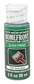 Foto 1 | Foto 1 | Pintura A Cuadros Homefront Color Verde Bosque Acabado Brillante 59 Ml - Venta Internacional.