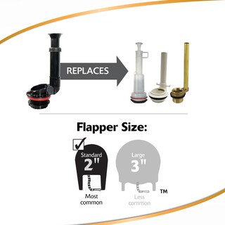 Foto 3 | Foto 3 | Kit De Válvula De Descarga Ajustable Korky Lavelle 4030pk 2'' Negro - Venta Internacional.