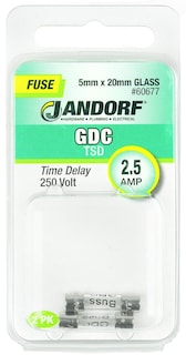 Foto 1 | Foto 1 | Fusible Jandorf Gdc 2.5a De Retardo Tiempo 250v Tipo Cartucho - Venta Internacional.
