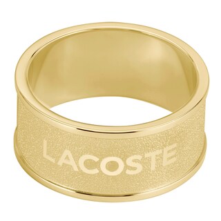 Foto 3 | Foto 3 | Anillo Para Hombre Lacoste Backhand 2040486j Acero Inoxidable Dorado