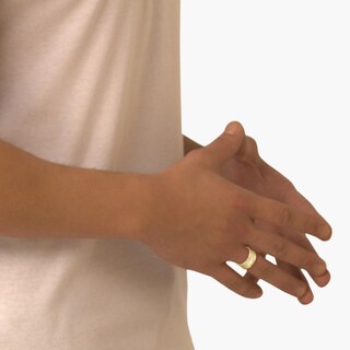 Foto 4 | Foto 4 | Anillo Para Hombre Lacoste Backhand 2040486j Acero Inoxidable Dorado