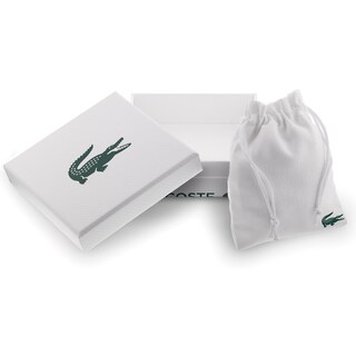 Foto 5 | Foto 5 | Anillo Para Hombre Lacoste Backhand 2040486j Acero Inoxidable Dorado