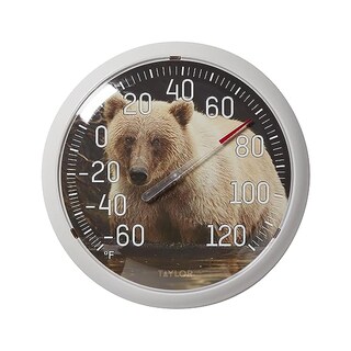 Foto 1 | Foto 1 | Termómetro Taylor Bear Dial De 13 Pulgadas Para Interiores Y Exteriores - Venta Internacional.