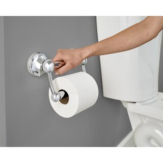 Foto 5 | Foto 5 | Soporte Para Papel Higiénico Con Barra Auxiliar Delta Traditional Chrome - Venta Internacional.