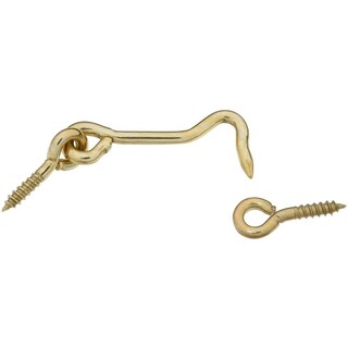 Foto 1 | Foto 1 | Hooks And Eye National Hardware N118-117 V2001 De Latón Macizo - Venta Internacional.