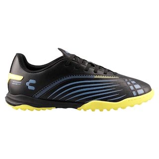Foto 1 | Foto 1 | Tenis Deportivos Charly 1087321 Negro/amarillo Originales Tachones Futbol Rapido Talla 25 A 30 E