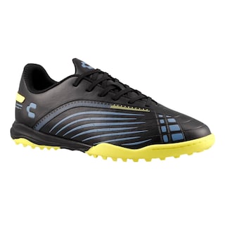 Foto 2 | Foto 2 | Tenis Deportivos Charly 1087321 Negro/amarillo Originales Tachones Futbol Rapido Talla 25 A 30 E
