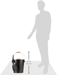 Foto 4 | Foto 4 | Cubo Para Cenizas Bucket Panacea 15343 Con Pala Color Negro 32 X 33 Cm - Venta Internacional.