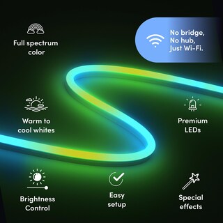 Foto 2 | Foto 2 | Lámpara Led Led Neon Flex Lifx Para Interiores 2 M - Venta Internacional.