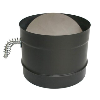 Foto 1 | Foto 1 | Sección Amortiguadora Duravent De Acero De Pared Única De 15 Cm Color Negro - Venta Internacional.