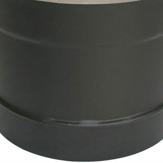 Foto 3 | Foto 3 | Sección Amortiguadora Duravent De Acero De Pared Única De 15 Cm Color Negro - Venta Internacional.