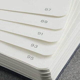 Foto 3 | Foto 3 | Venta Internacional- Leuchtturm1917 - Cuaderno De Tapa Dura Cuadrado Mediano A5 (negro) - 251 Páginas Numeradas