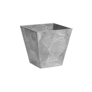 Foto 1 | Foto 1 | Maceta Novelty Artstone Ella Cuadrada Gris 20 Cm - Venta Internacional.