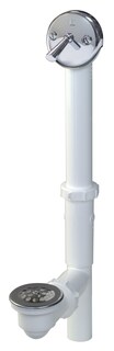 Foto 1 | Foto 1 | Drenaje De Baño Plumb Pak Pp64w 1.5 Pulgadas Plástico Cromado Blanco - Venta Internacional.