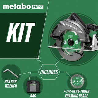 Foto 2 | Foto 2 | Soplador De Polvo Saw Metabo Hpt C7ur Con Hoja De 7 25 Pulgadas Y 6800 Rpm - Venta Internacional.