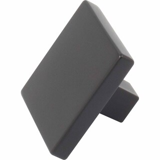 Foto 4 | Foto 4 | Pomo Para Gabinete Stone Harbor Hardware Cuadrado Contemporáneo 3.8 Cm Negro Mate - Venta Internacional.