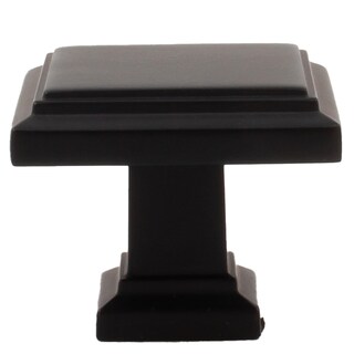 Foto 3 | Foto 3 | Pomo De Armario Stone Harbor Hardware Metropolis Negro Mate 3 Cm - Venta Internacional.