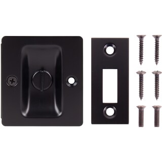 Foto 5 | Foto 5 | Cerradura para Puerta Corredera Stone Harbor Hardware Negro Mate - Venta Internacional