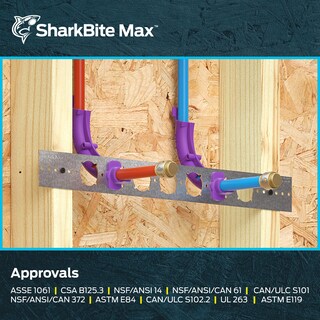 Foto 6 | Foto 6 | Accesorio De Plomería Sharkbite Max De Latón Con Tapa A Presión De 1/2 Pulgada - Venta Internacional.
