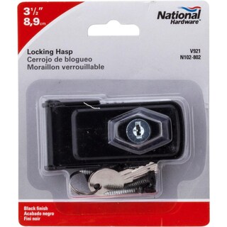 Foto 2 | Foto 2 | Cerrojo de Blogueo National Hardware Acabado Negro-Venta Internacional