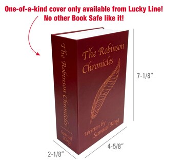 Foto 2 | Foto 2 | Caja Fuerte Safe Lucky Line Locking en Forma de Libro - Venta Internacional