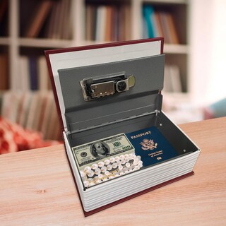 Foto 3 | Foto 3 | Caja Fuerte Safe Lucky Line Locking en Forma de Libro - Venta Internacional