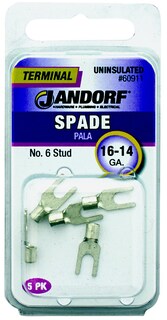 Foto 1 | Foto 1 | Spade Terminal Jandorf 60911 16-14 Awg 600 V Estaño-cobre - Venta Internacional.