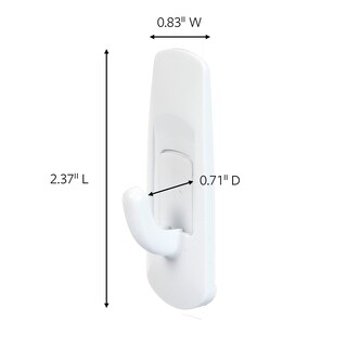 Foto 2 | Foto 2 | Storage Hooks Command Paquete De 6 Unidades Color Blanco Sin Daños - Venta Internacional.