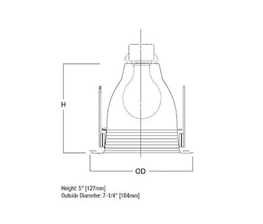 Foto 2 | Foto 2 | Revestimiento Air Tite Halo 30wath De 6 Pulgadas  Blanco - Venta Internacional.