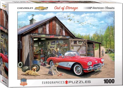 Foto 1 | Foto 1 | Puzzle Eurographics Corvette 1959 Fuera De Almacenamiento 1000 Unidades - Venta Internacional.