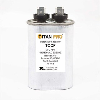Foto 1 | Foto 1 | Capacitor Packard Tocf12.5 Titan Pro 12.5 Mfd 440/370 V Ovalado - Venta Internacional.