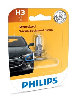 Foto 1 | Foto 1 | Bombilla Halógena Estándar Philips H3 Para Vehículos Paquete De 1 Unidad - Venta Internacional.