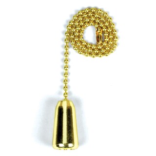 Foto 1 | Foto 1 | Tirador De Cadena Jandorf Para Lámpara Latón Macizo 30 Cm - Venta Internacional.