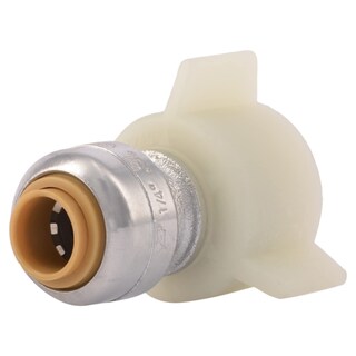 Foto 1 | Foto 1 | Conector De Grifo Sharkbite De Latón Con Conexión A Presión De 1/4 X 1/2 Pulgadas - Venta Internacional.