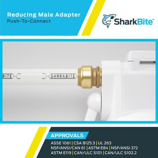Foto 5 | Foto 5 | Adaptador Reductor De Latón Sharkbite De 1/2 X 3/4 Pulgadas Con Conexión A Presión - Venta Internacional.