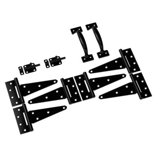 Foto 1 | Foto 1 | Kit De Herrajes Para Puertas De Cobertizo National Hardware N166-006 Negro - Venta Internacional.