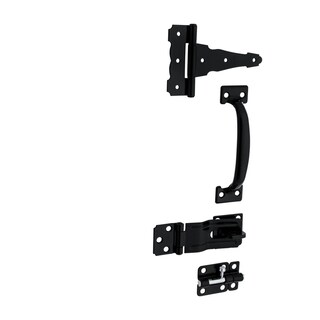 Foto 2 | Foto 2 | Kit De Herrajes Para Puertas De Cobertizo National Hardware N166-006 Negro - Venta Internacional.