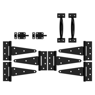 Foto 3 | Foto 3 | Kit De Herrajes Para Puertas De Cobertizo National Hardware N166-006 Negro - Venta Internacional.