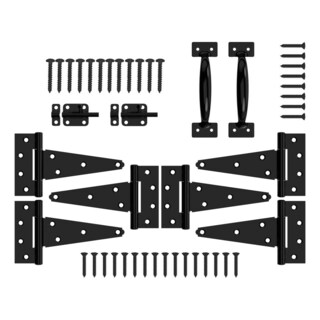 Foto 6 | Foto 6 | Kit De Herrajes Para Puertas De Cobertizo National Hardware N166-006 Negro - Venta Internacional.