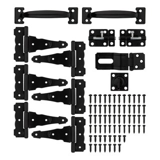 Foto 7 | Foto 7 | Kit De Herrajes Para Puertas De Cobertizo National Hardware N166-006 Negro - Venta Internacional.