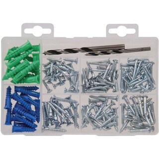 Foto 6 | Foto 6 | Kit De Tornillos Y Taladros Para Madera Hillman Varios Tamaños 0 4 Kg - Venta Internacional.