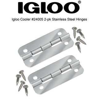 Foto 4 | Foto 4 | Bisagras Para Nevera Igloo 24005 De Acero Inoxidable 6 X 3 Cm - Venta Internacional.