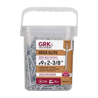 Foto 1 | Foto 1 | Sujetador Oculto Para Terraza Itw Brands Grk Anglepro #9 X 6 Cm 350 Ct - Venta Internacional.