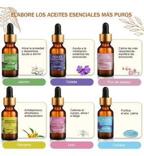 Foto 3 | Foto 3 | ''kit De 12 Aceites Esenciales 100% Natural Para Difusor Y Spa ''