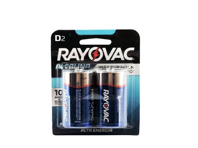 Foto 1 | Foto 1 | Batería Alcalina Rayovac High Energy D Cell  Paquete De 2 - Venta Internacional.
