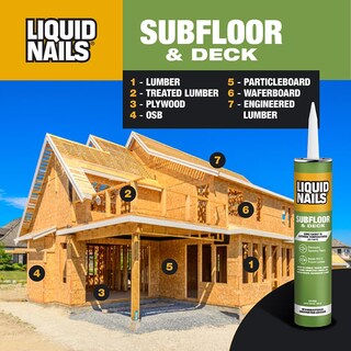 Foto 6 | Foto 6 | Adhesivo Líquido Nails Lnp902 Para Subsuelo Y Deck Bajo Voc 828 Ml - Venta Internacional.