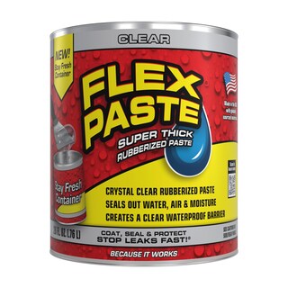 Foto 1 | Foto 1 | Sealant Flex Paste Impermeable Pintable Transparente Cuarto De Galón - Venta Internacional.