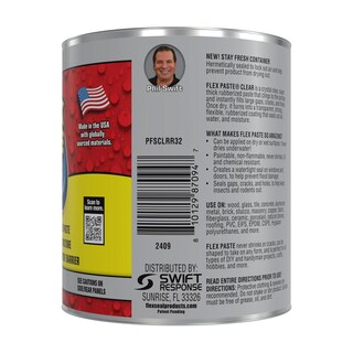 Foto 2 | Foto 2 | Sealant Flex Paste Impermeable Pintable Transparente Cuarto De Galón - Venta Internacional.
