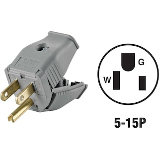 Foto 4 | Foto 4 | Enchufe De Puesta A Tierra Leviton 3w101-gy 5-15p Gris - Venta Internacional.